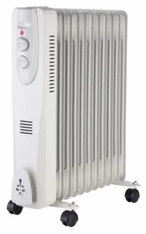 Radiator electric portabil cu ulei 11 elementi 2500W Well